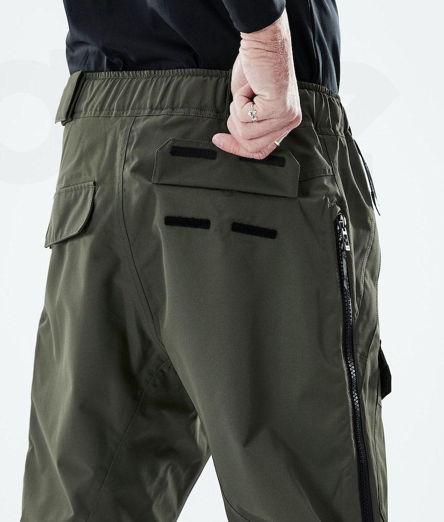 Dope Antek 2021 Snowboardhosen Herren Olivgrün Grün | CH2521DN