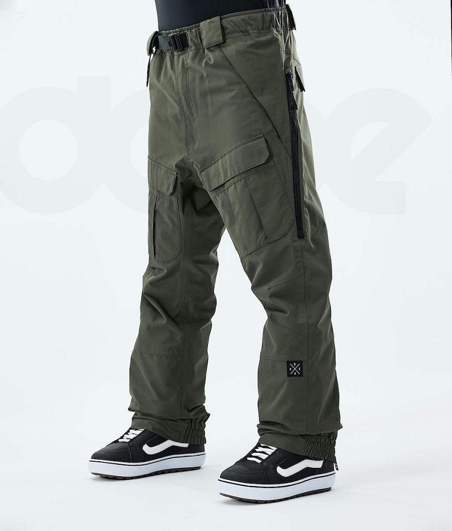 Dope Antek 2021 Snowboardhosen Herren Olivgrün Grün | CH2521DN