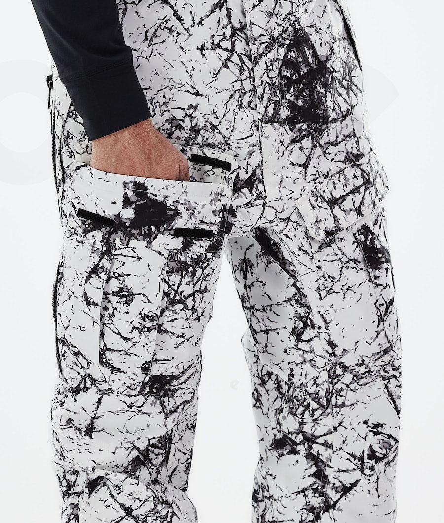 Dope Antek 2021 Snowboardhosen Herren Weiß Schwarz | CH2522SO