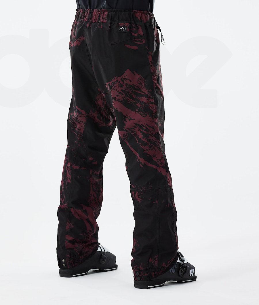 Dope Blizzard 2021 Paint Ski Hosen Herren Bordeaux | CH2439JJ