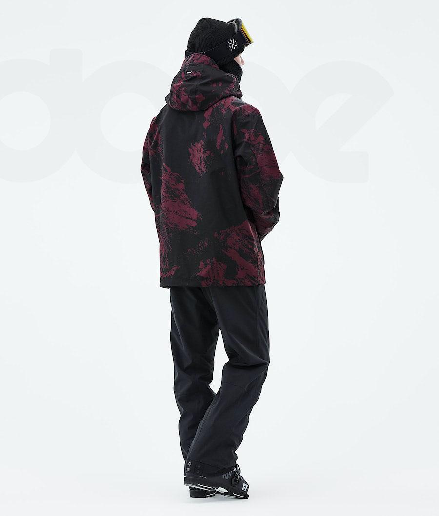 Dope Blizzard 2021 Paint Skijacken Herren Bordeaux | CH2161YU