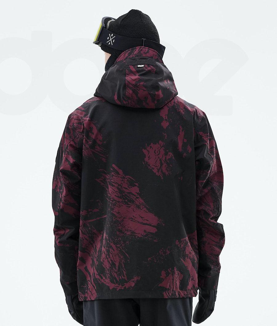 Dope Blizzard 2021 Paint Skijacken Herren Bordeaux | CH2161YU