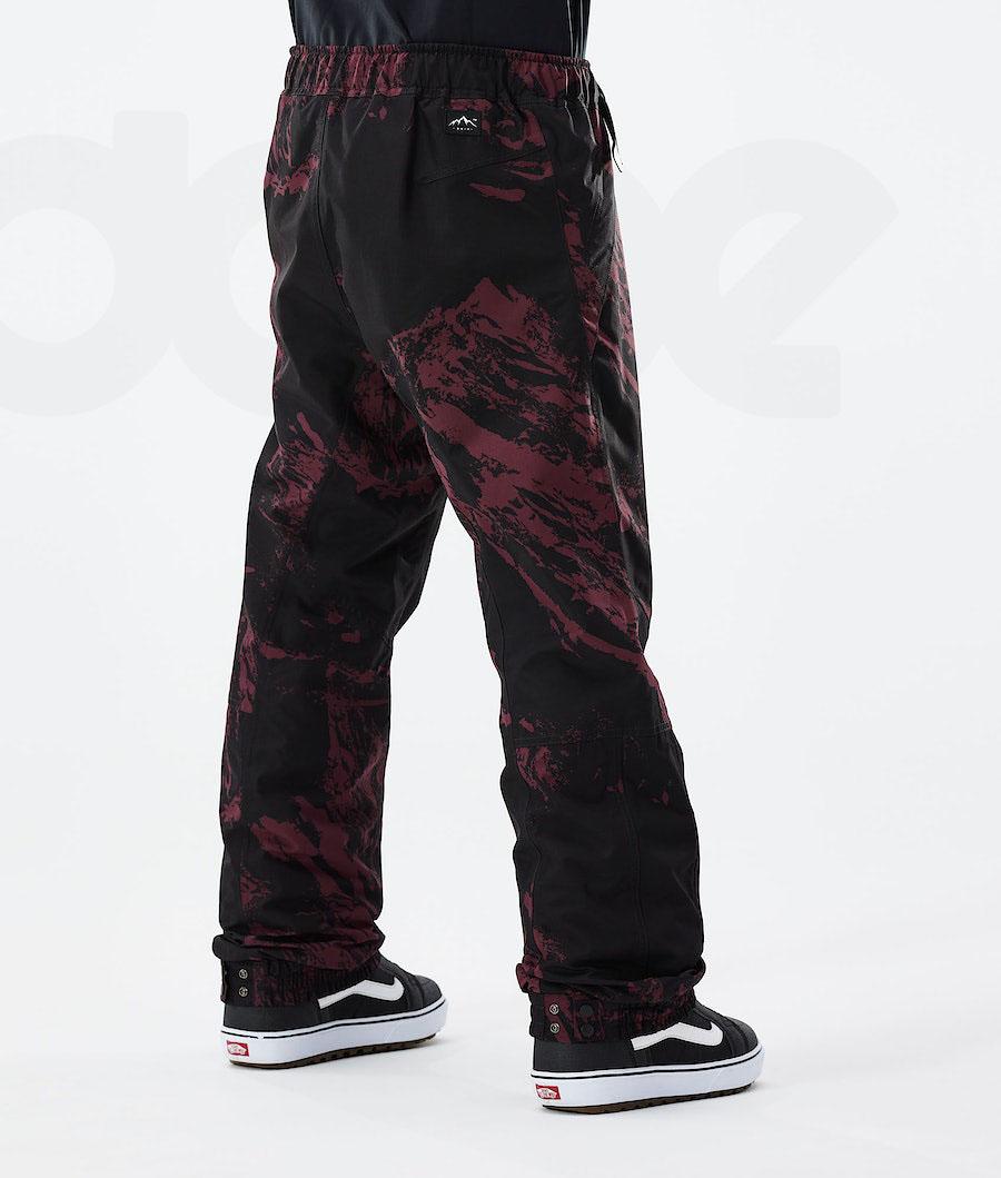 Dope Blizzard 2021 Paint Snowboardhosen Herren Bordeaux | CH2502YU