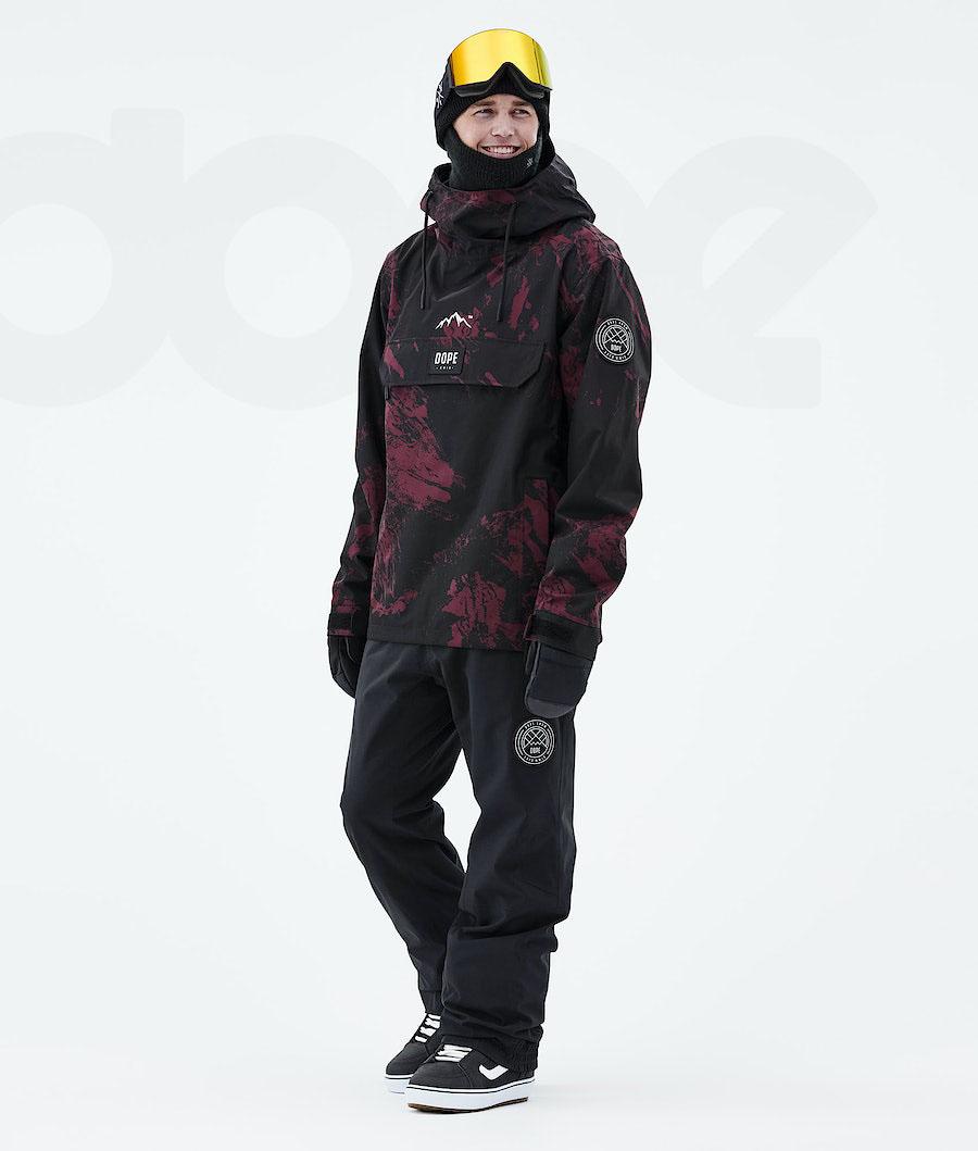 Dope Blizzard 2021 Paint Snowboardjacken Herren Bordeaux | CH2293IS