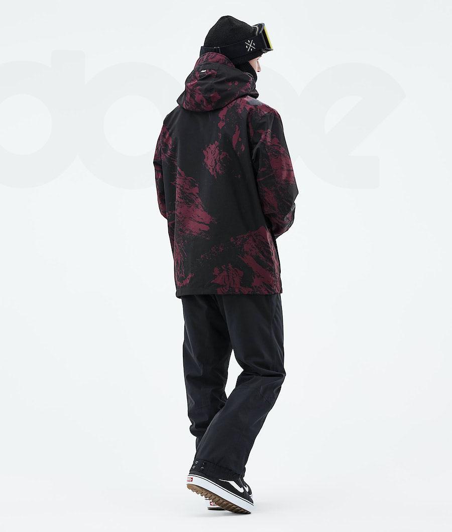 Dope Blizzard 2021 Paint Snowboardjacken Herren Bordeaux | CH2293IS