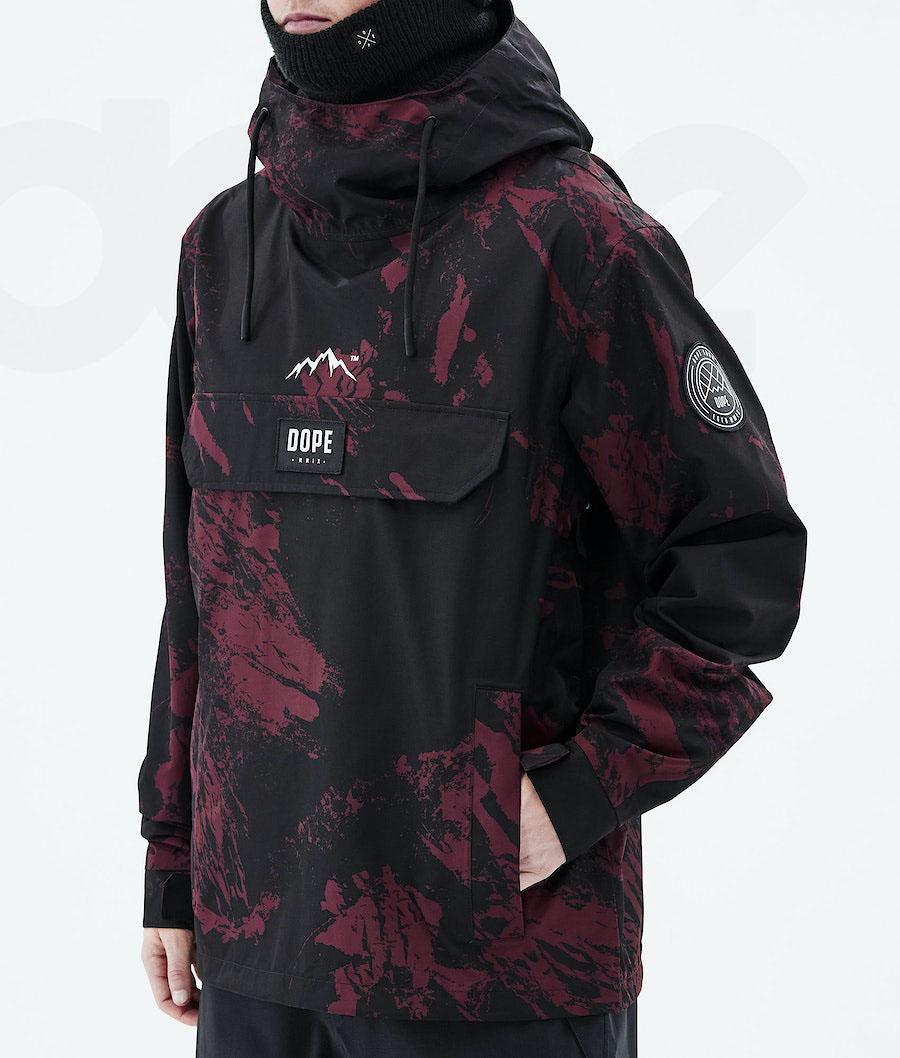 Dope Blizzard 2021 Paint Snowboardjacken Herren Bordeaux | CH2293IS