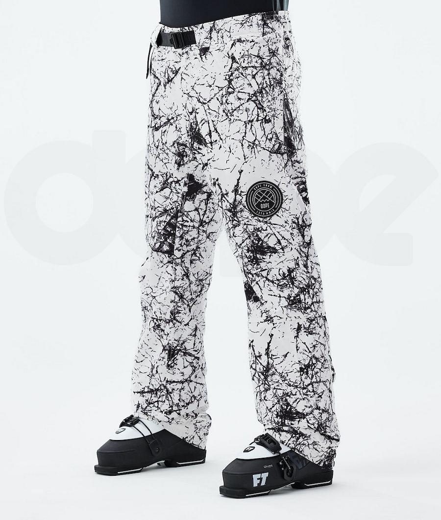 Dope Blizzard 2021 Ski Hosen Herren Weiß Schwarz | CH2444SO