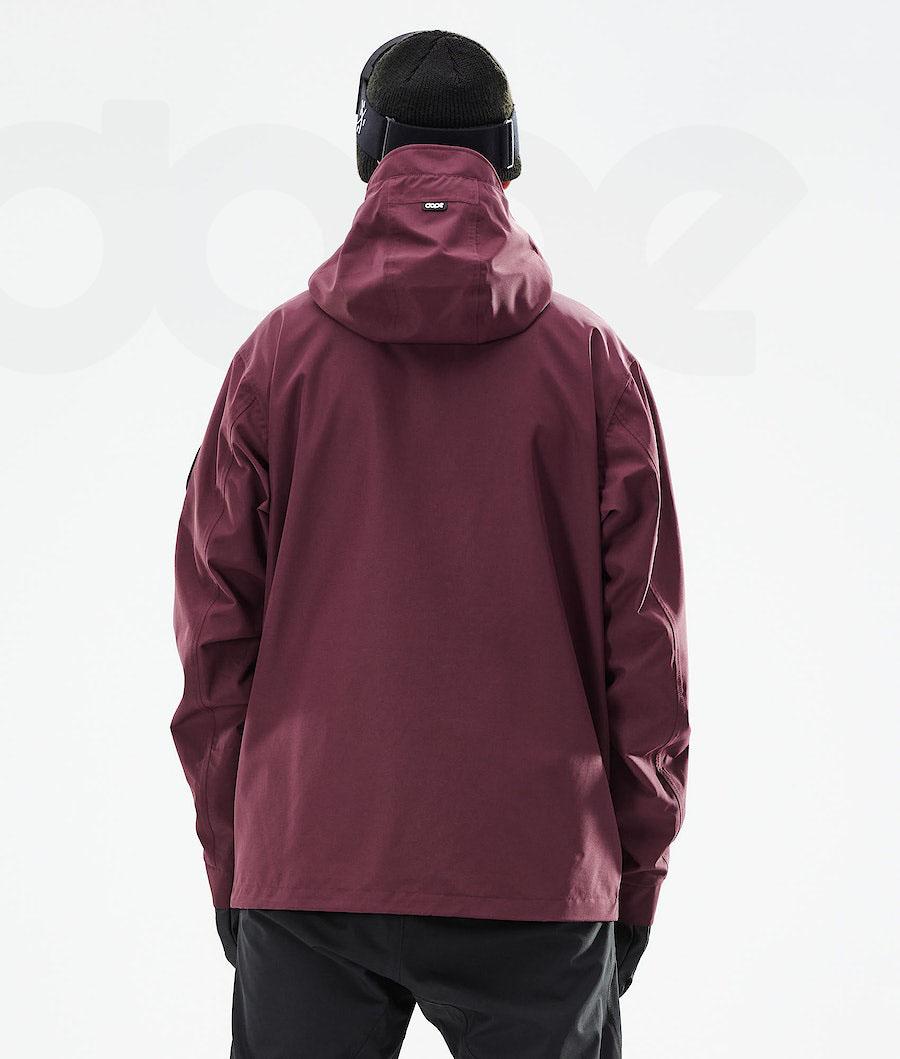 Dope Blizzard Full Zip 2021 Snowboardjacken Herren Bordeaux | CH2291YU