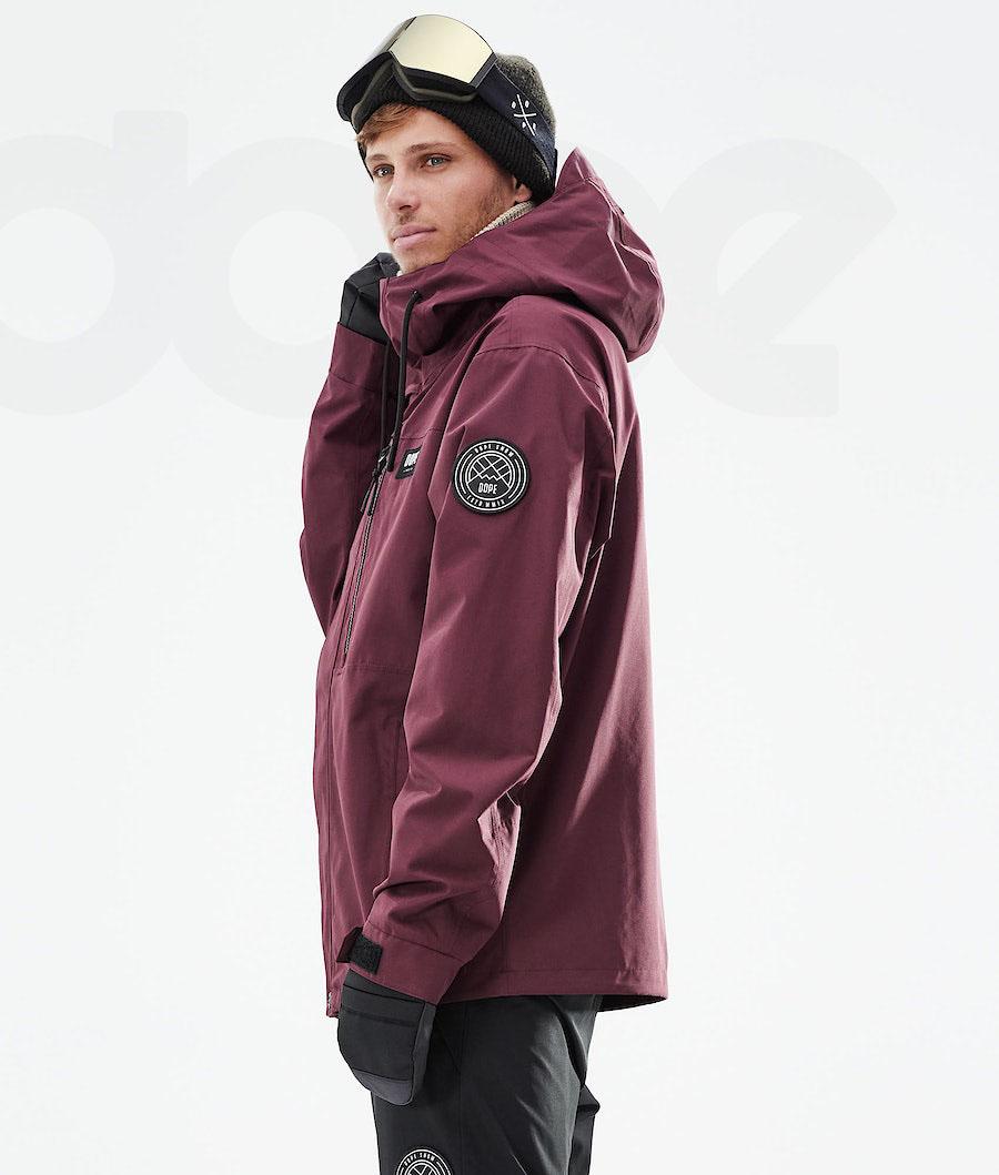 Dope Blizzard Full Zip 2021 Snowboardjacken Herren Bordeaux | CH2291YU