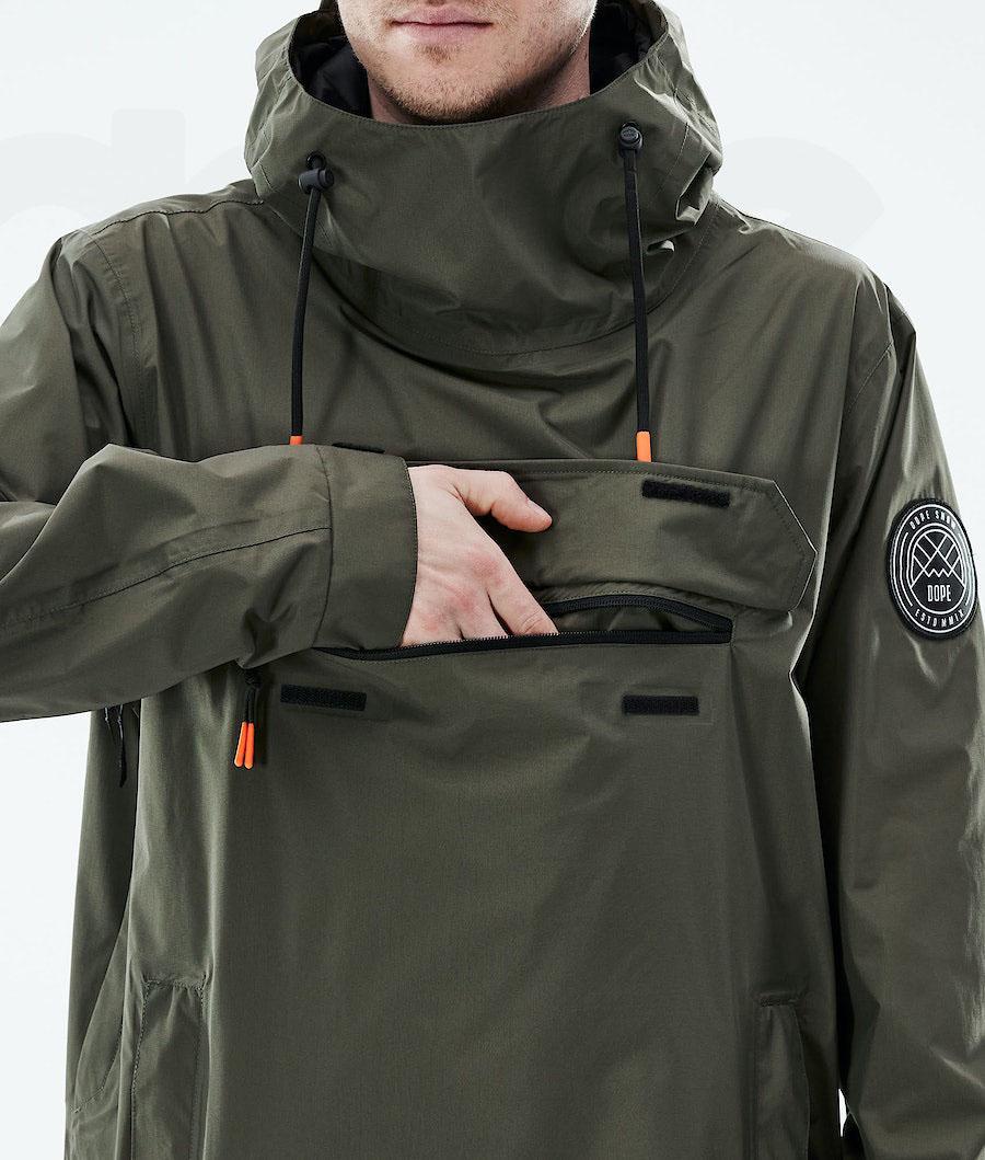 Dope Blizzard Light Outdoor-jacken Herren Olivgrün Grün | CH2380BC