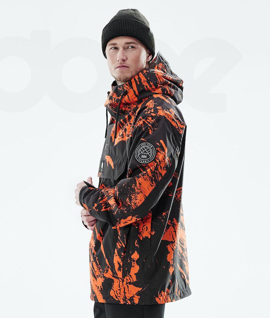 Dope Blizzard Light Paint Outdoor-jacken Herren Orange | CH2377QZ