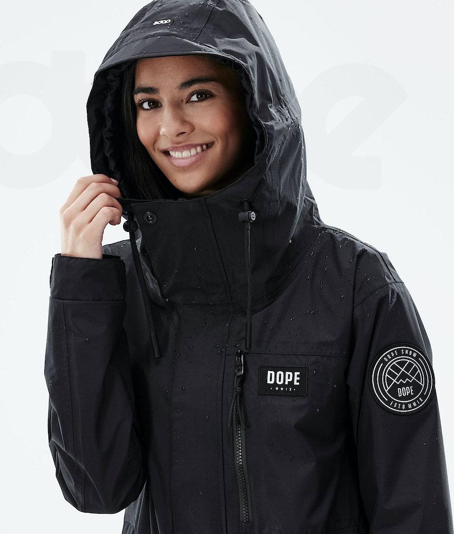 Dope Blizzard Light W Full Zip Outdoor-jacken Damen Schwarz | CH1348NB