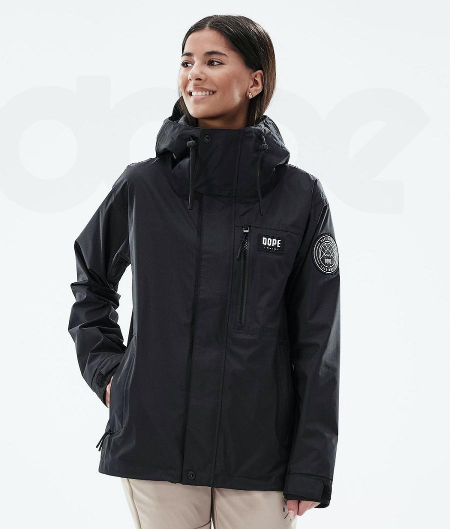 Dope Blizzard Light W Full Zip Outdoor-jacken Damen Schwarz | CH1348NB