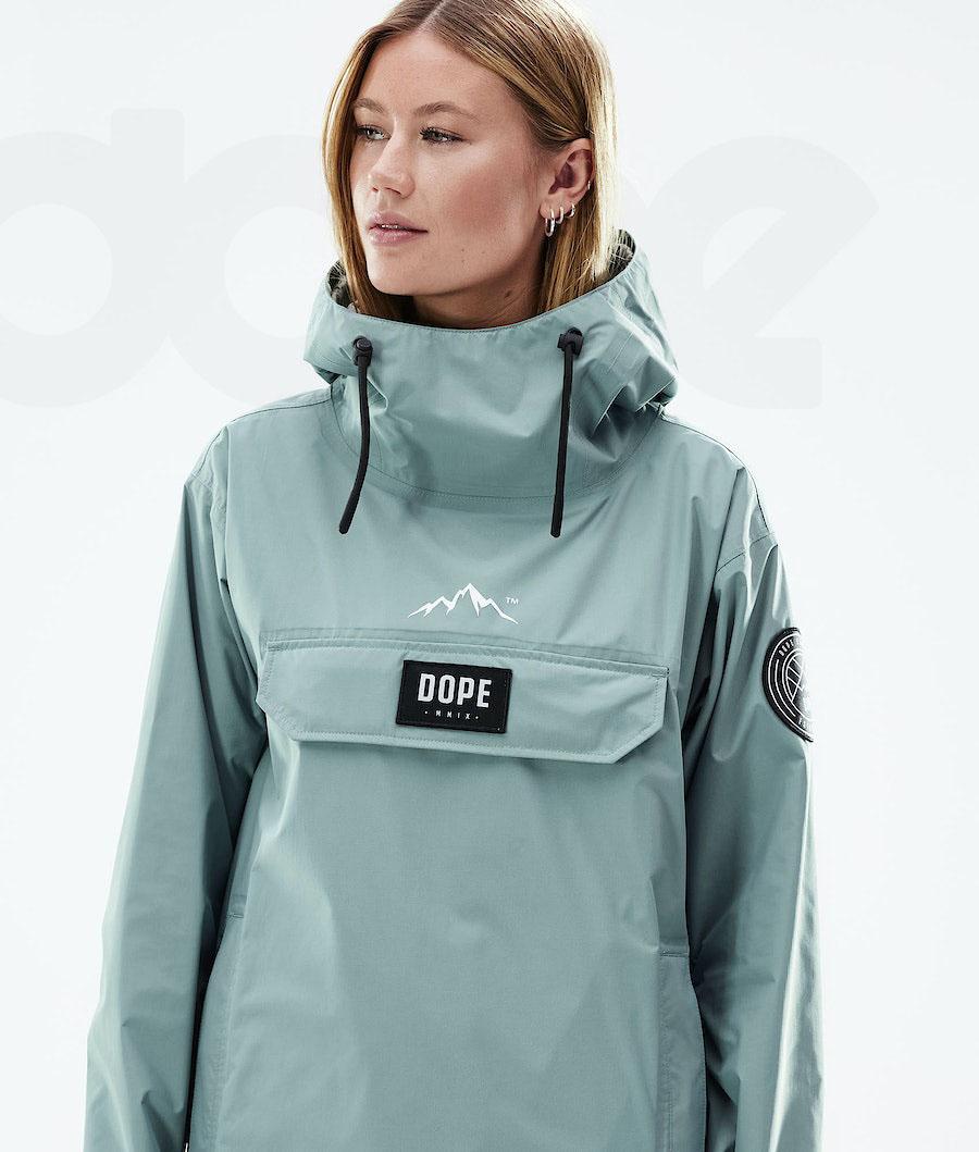 Dope Blizzard Light W Outdoor-jacken Damen Grün | CH1350QZ