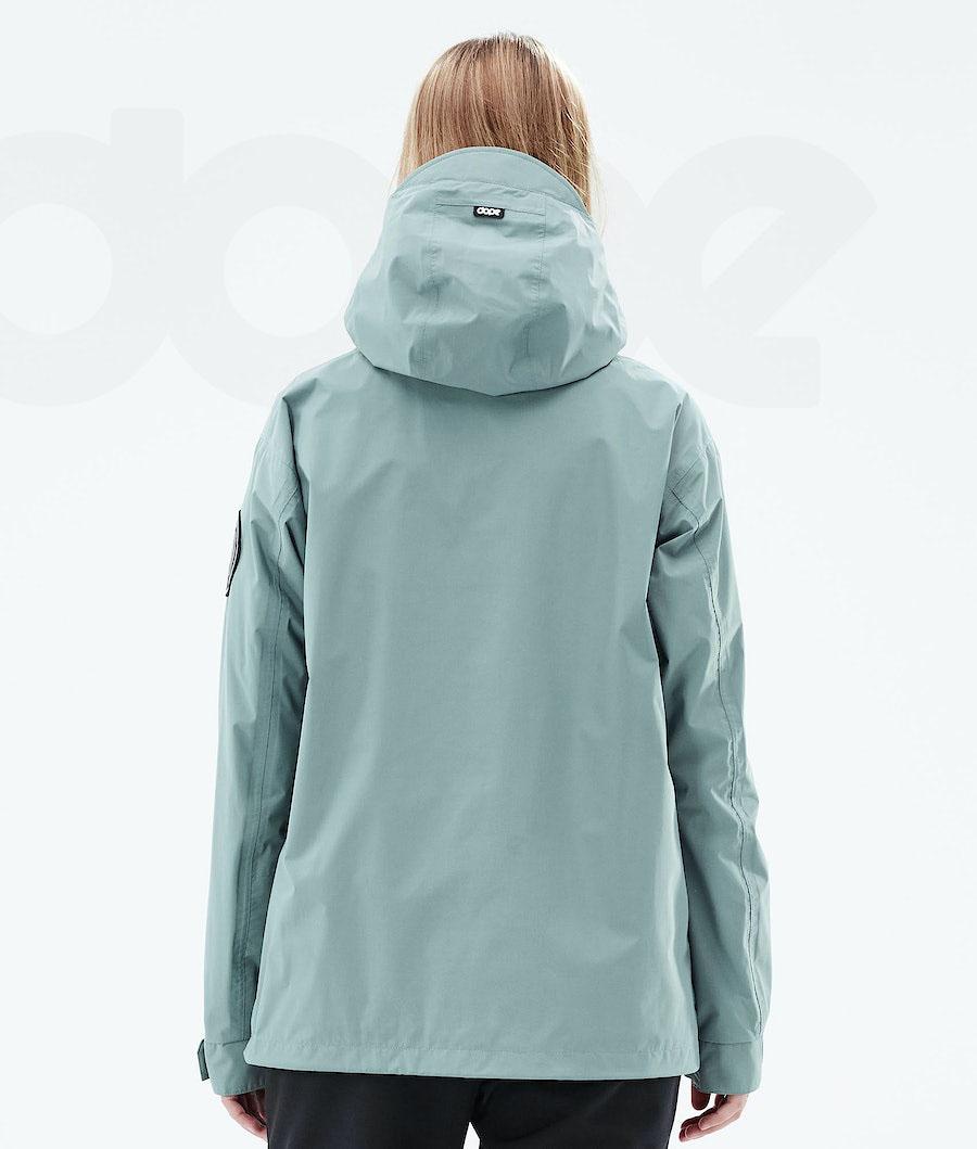 Dope Blizzard Light W Outdoor-jacken Damen Grün | CH1350QZ