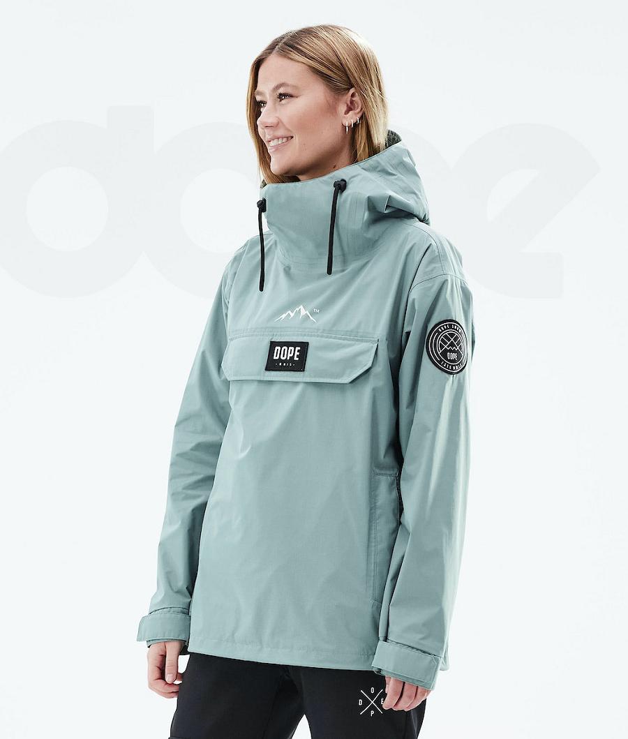 Dope Blizzard Light W Outdoor-jacken Damen Grün | CH1350QZ