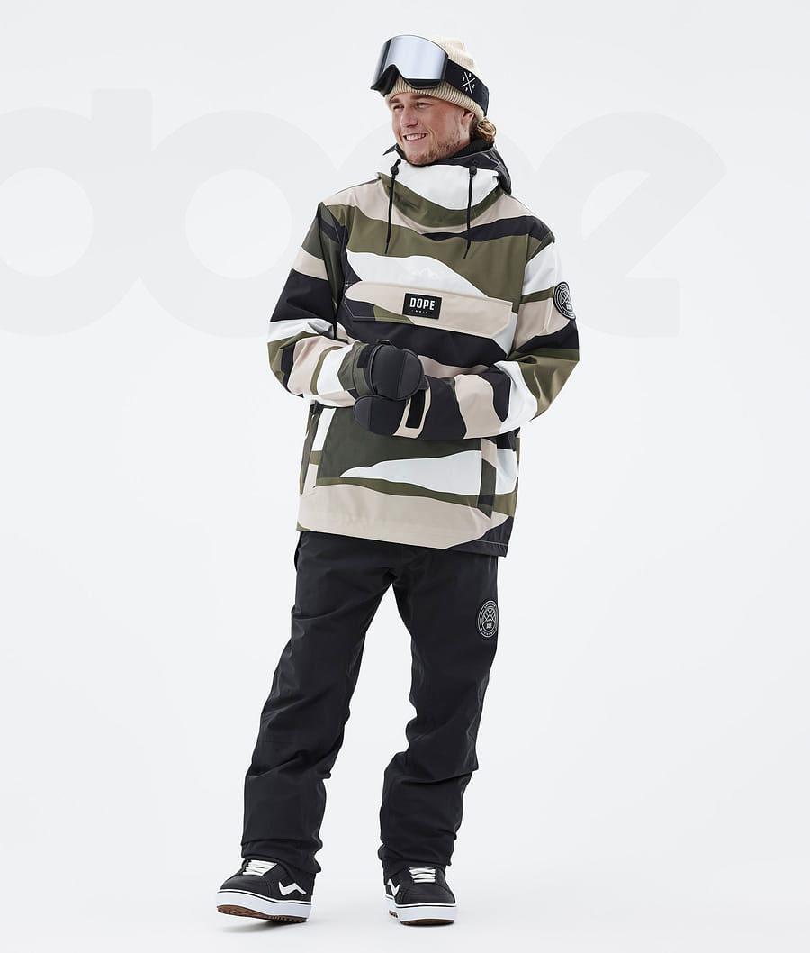 Dope Blizzard Shards Snowboardjacken Herren Braun Olivgrün | CH2286QZ