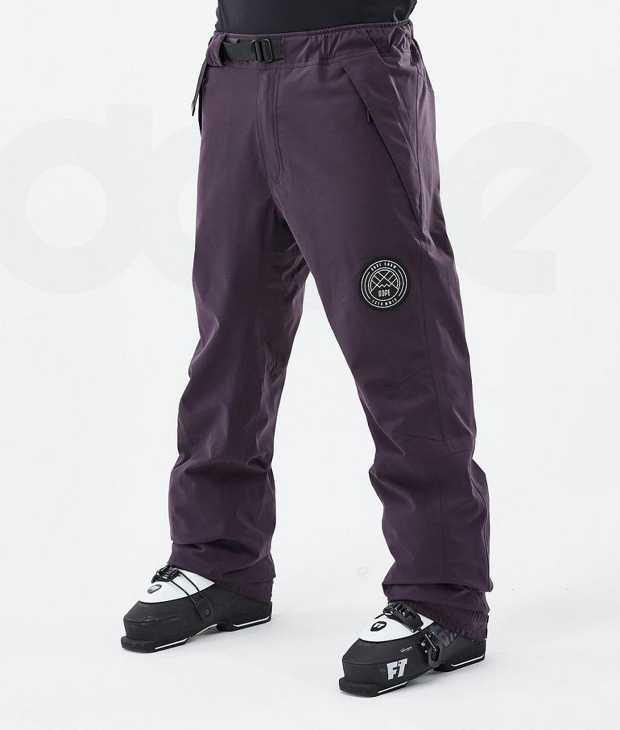 Dope Blizzard Ski Hosen Herren Dunkellila | CH2449UT