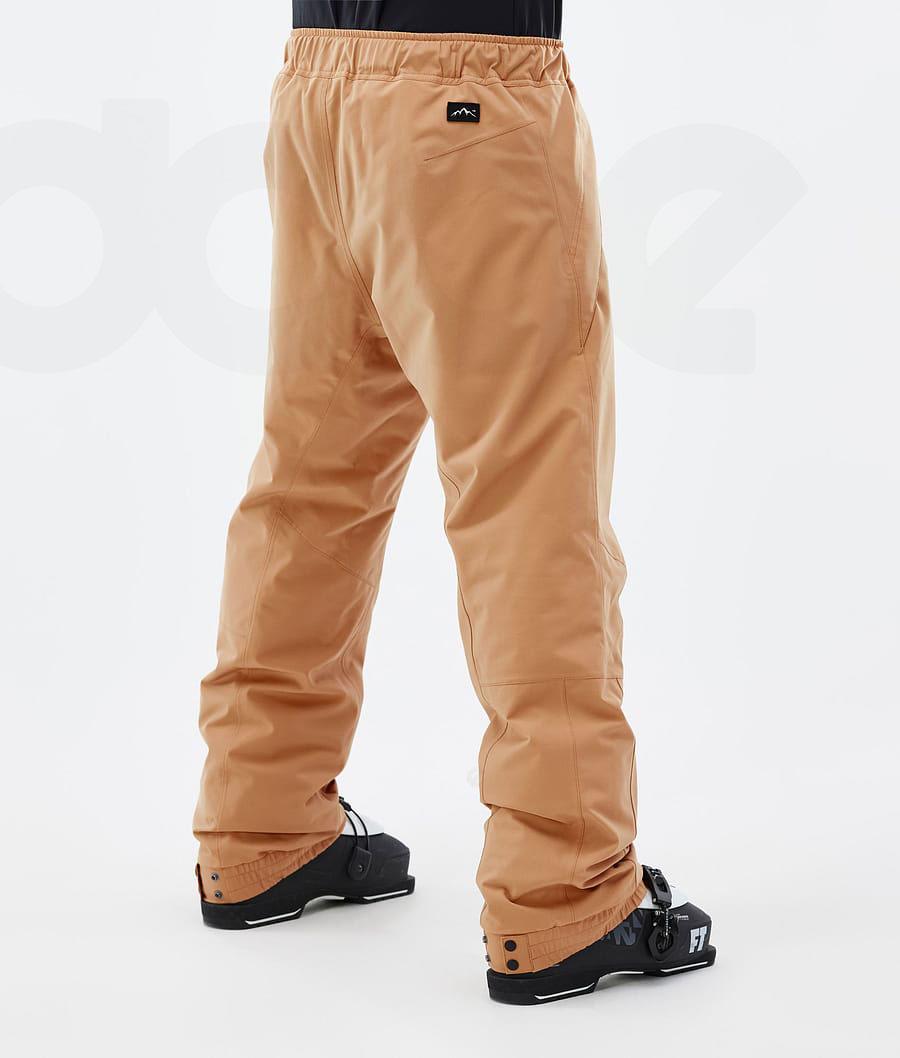 Dope Blizzard Ski Hosen Herren Khaki Gelb | CH2454WY