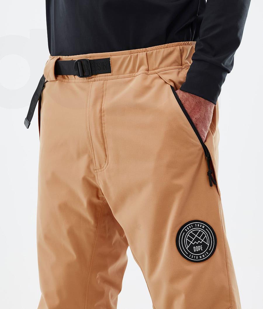 Dope Blizzard Ski Hosen Herren Khaki Gelb | CH2454WY