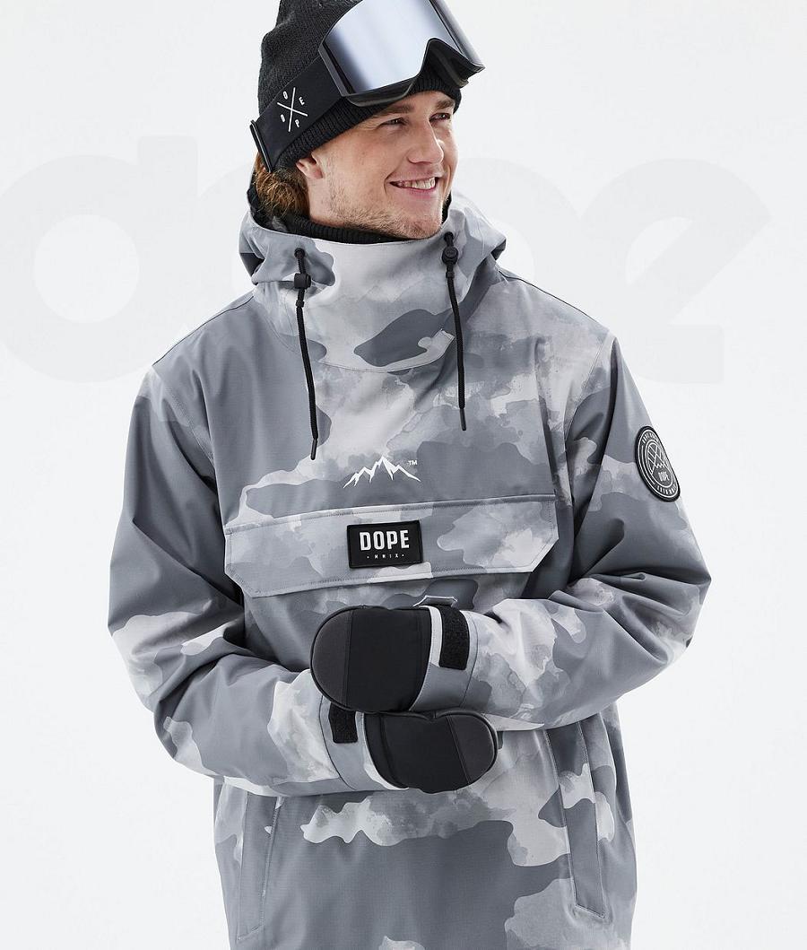 Dope Blizzard Skijacken Herren Grau Camouflage | CH2167SO