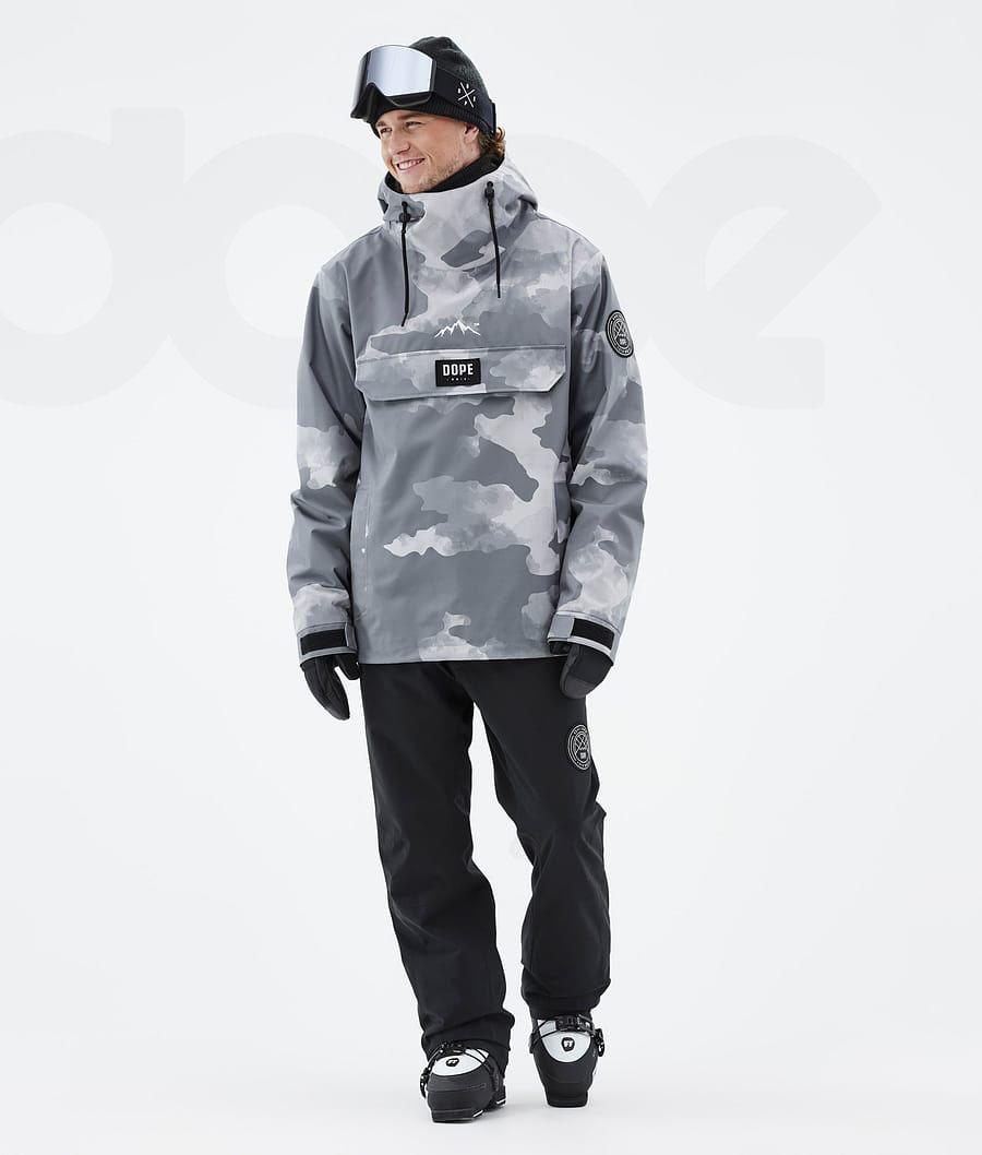 Dope Blizzard Skijacken Herren Grau Camouflage | CH2167SO