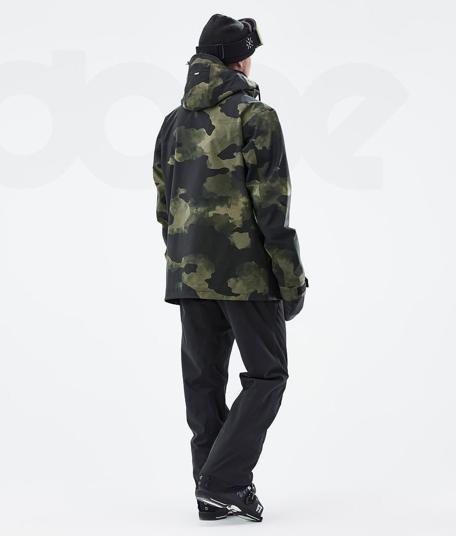 Dope Blizzard Skijacken Herren Grün Camouflage | CH2166AP