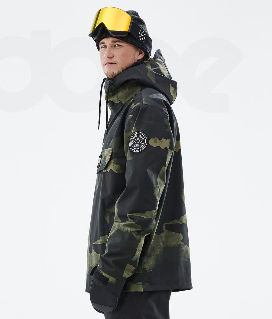 Dope Blizzard Skijacken Herren Grün Camouflage | CH2166AP