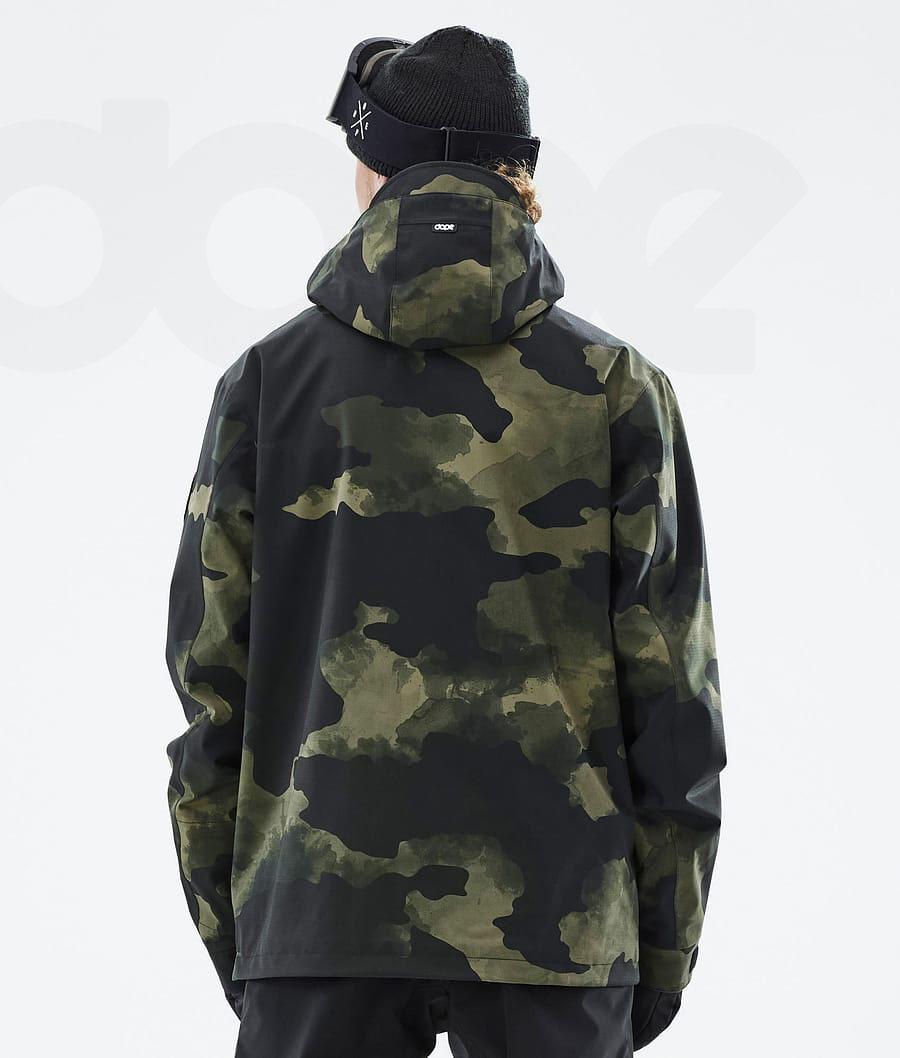 Dope Blizzard Skijacken Herren Grün Camouflage | CH2166AP