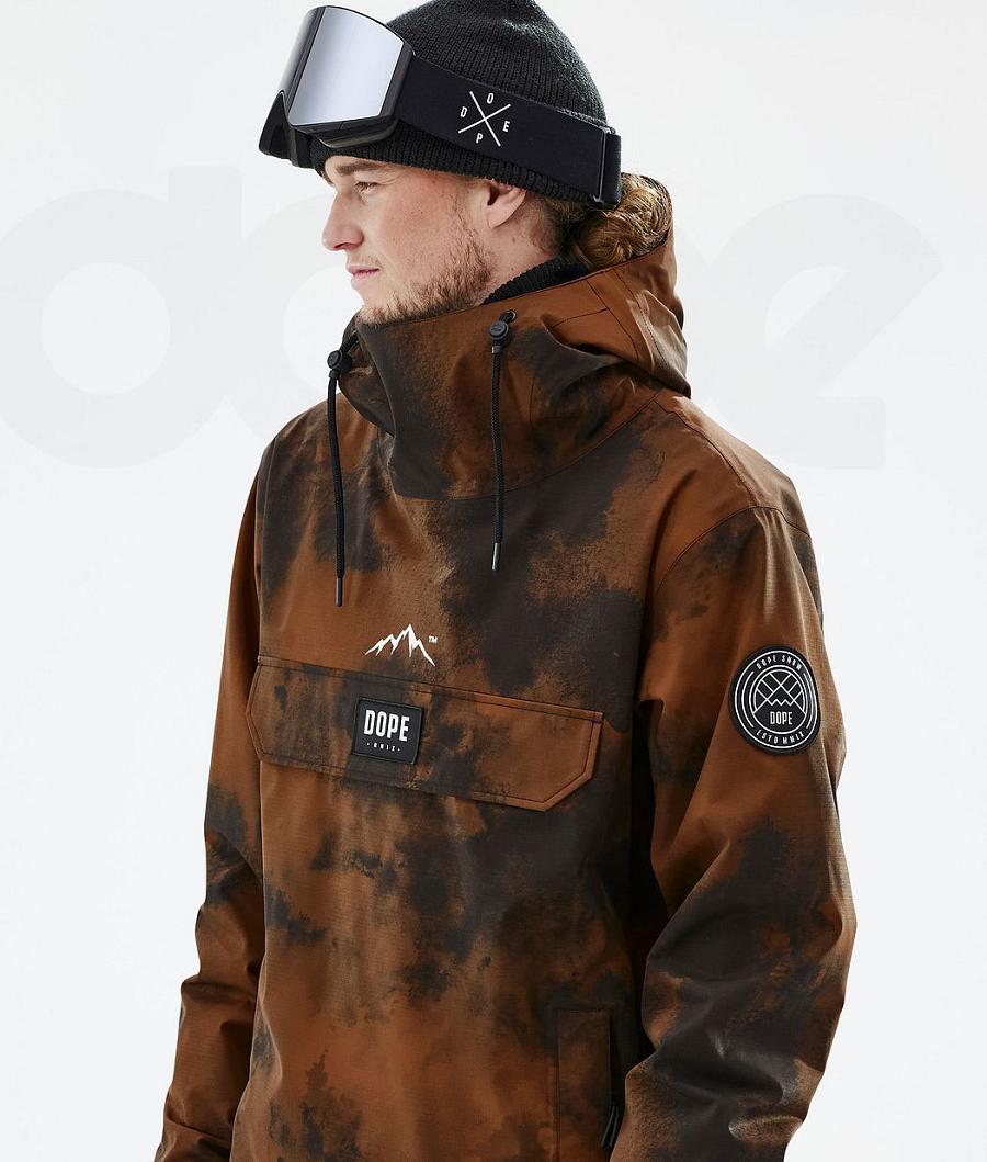 Dope Blizzard Smudge Skijacken Herren Orange | CH2153BC