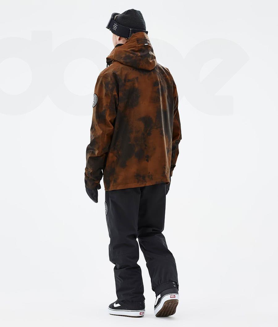 Dope Blizzard Smudge Snowboardjacken Herren Orange | CH2284NB