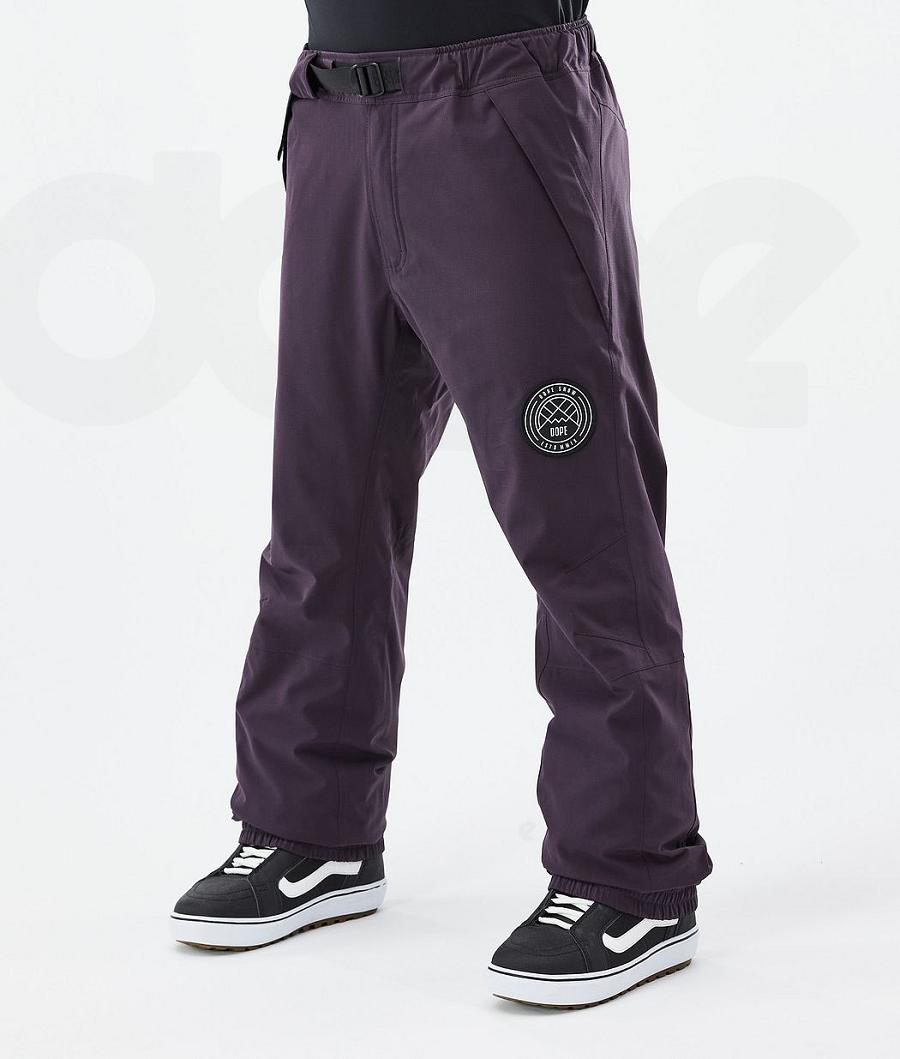 Dope Blizzard Snowboardhosen Herren Dunkellila | CH2515LH