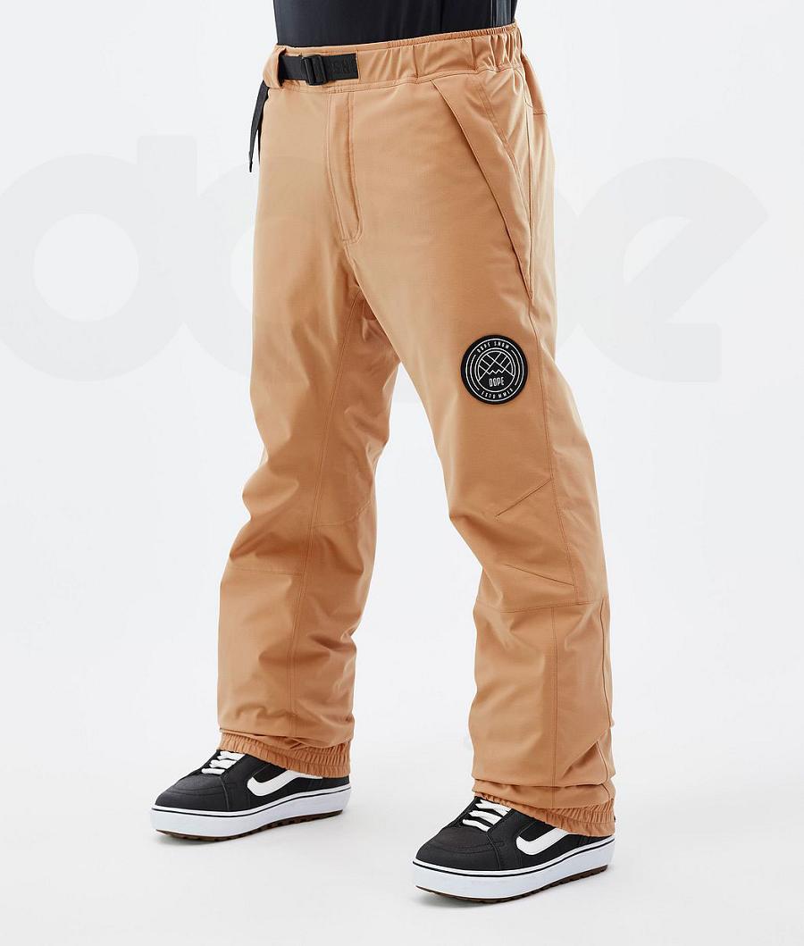 Dope Blizzard Snowboardhosen Herren Khaki Gelb | CH2514ZG