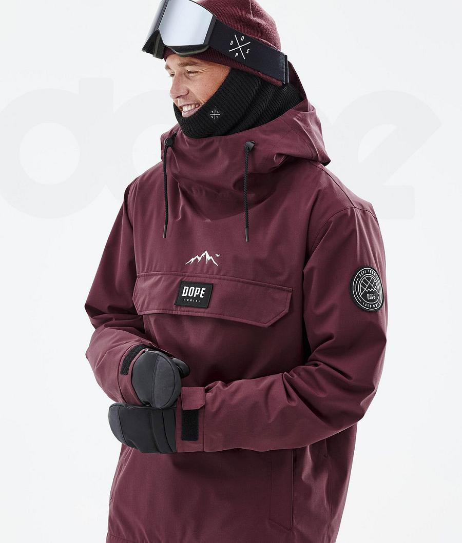 Dope Blizzard Snowboardjacken Herren Bordeaux | CH2307CE