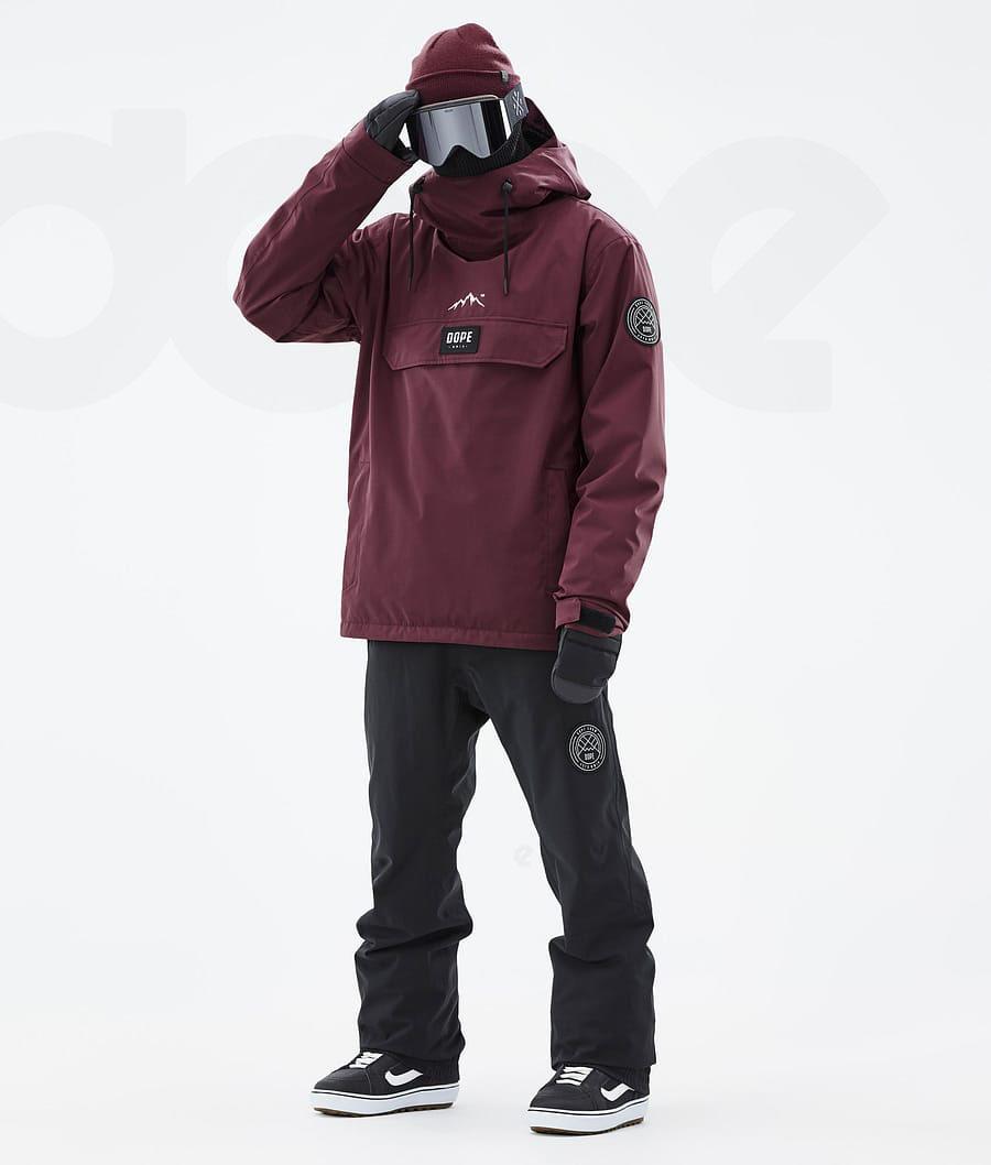 Dope Blizzard Snowboardjacken Herren Bordeaux | CH2307CE