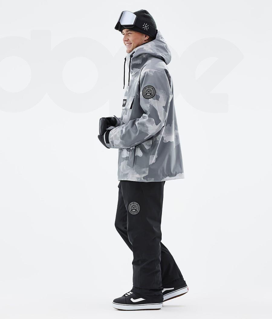 Dope Blizzard Snowboardjacken Herren Grau Camouflage | CH2300GL