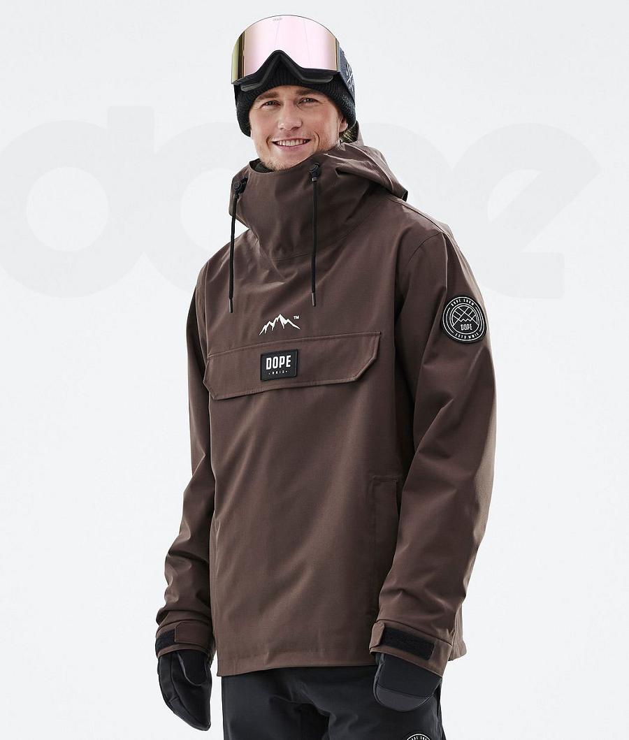 Dope Blizzard Snowboardjacken Herren Kaffee | CH2304LH