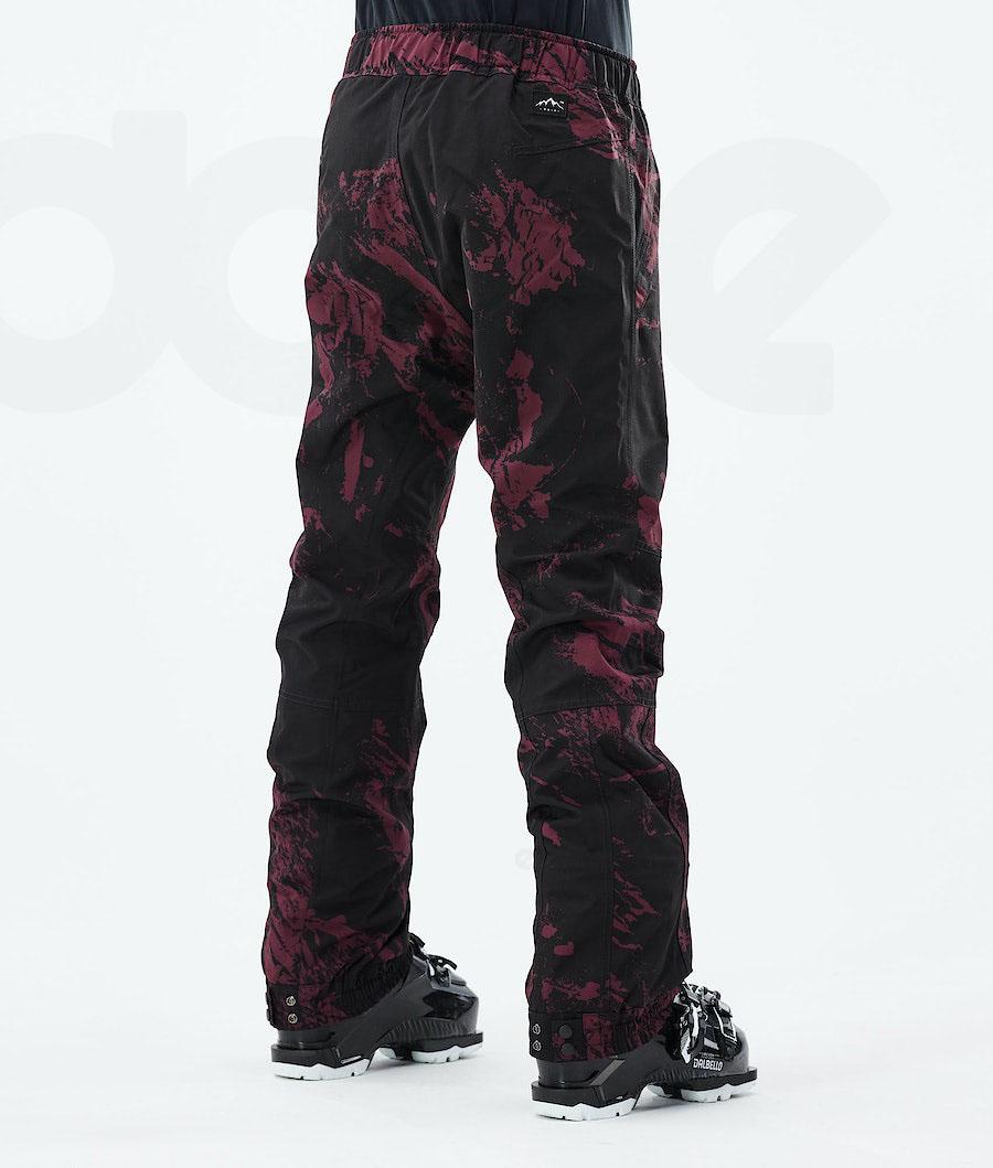 Dope Blizzard W 2021 Paint Ski Hosen Damen Bordeaux | CH1757KI