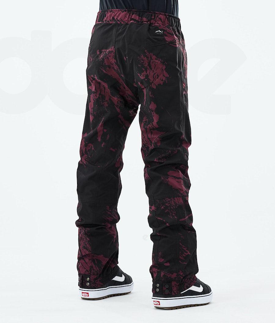 Dope Blizzard W 2021 Paint Snowboardhosen Damen Bordeaux | CH1819WY