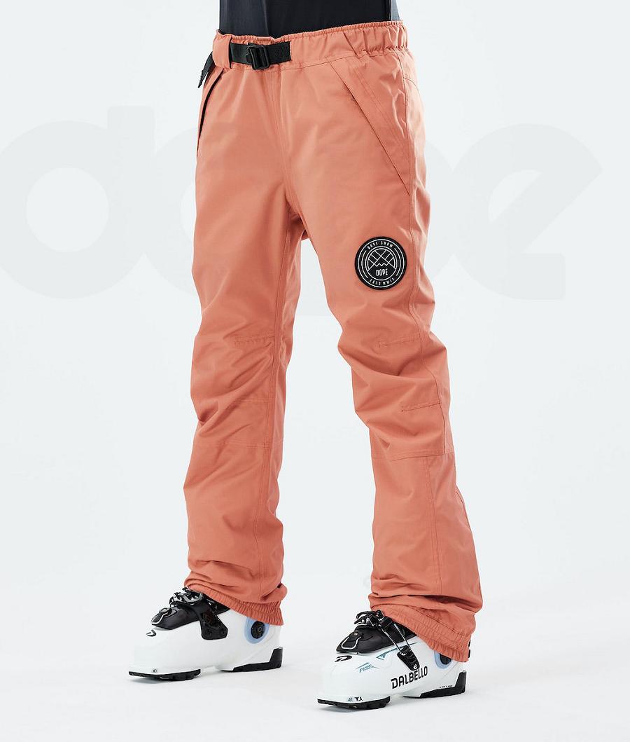 Dope Blizzard W 2021 Ski Hosen Damen Orange | CH1760XF