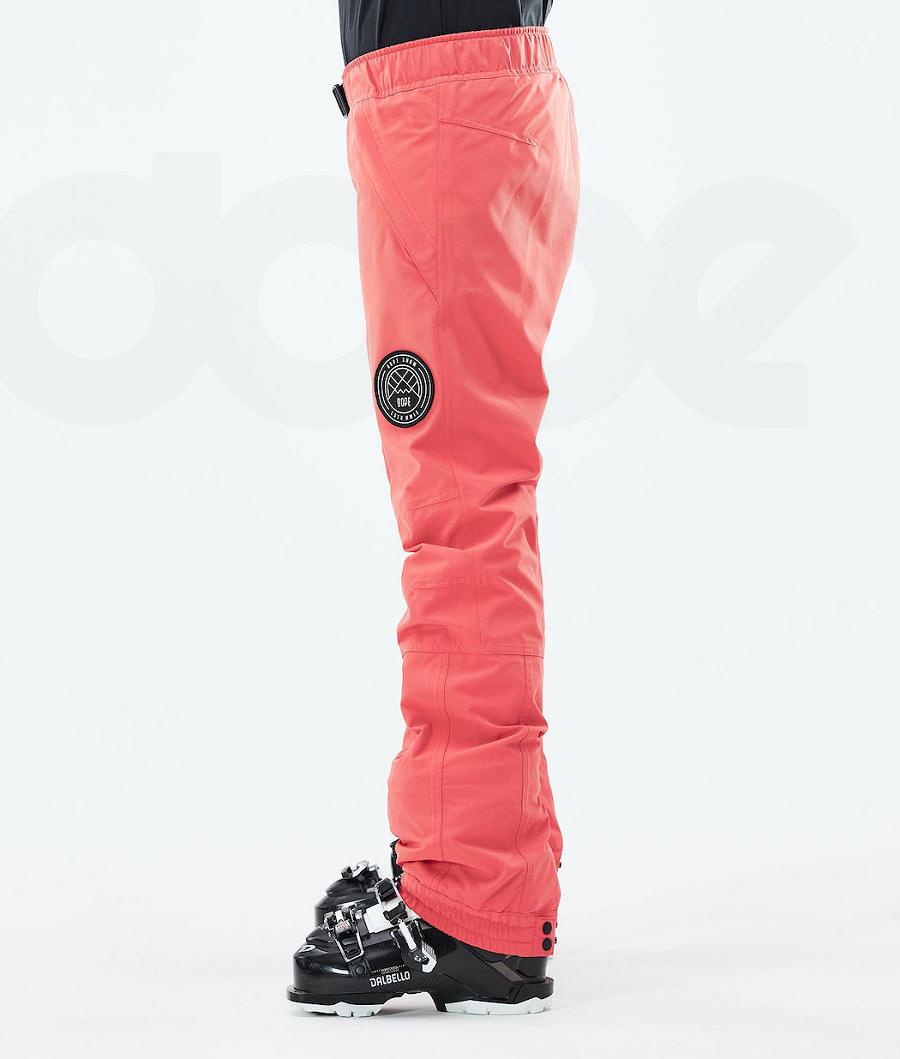 Dope Blizzard W 2021 Ski Hosen Damen Rot | CH1761CE