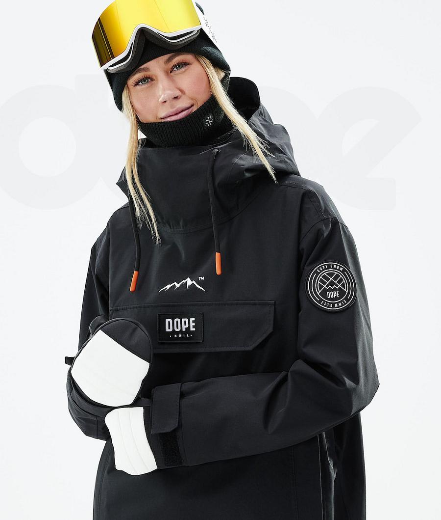 Dope Blizzard W 2021 Skijacken Damen Schwarz | CH1446LH