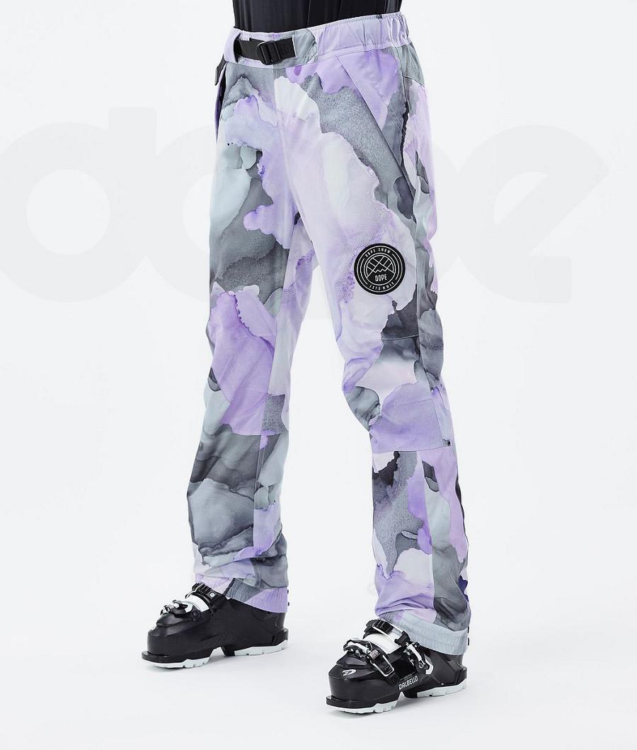 Dope Blizzard W Blot Ski Hosen Damen Lila | CH1755HK