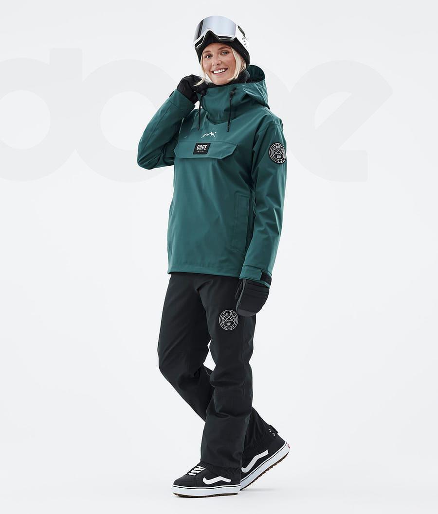 Dope Blizzard W Bottle Snowboardjacken Damen Grün | CH1610QZ