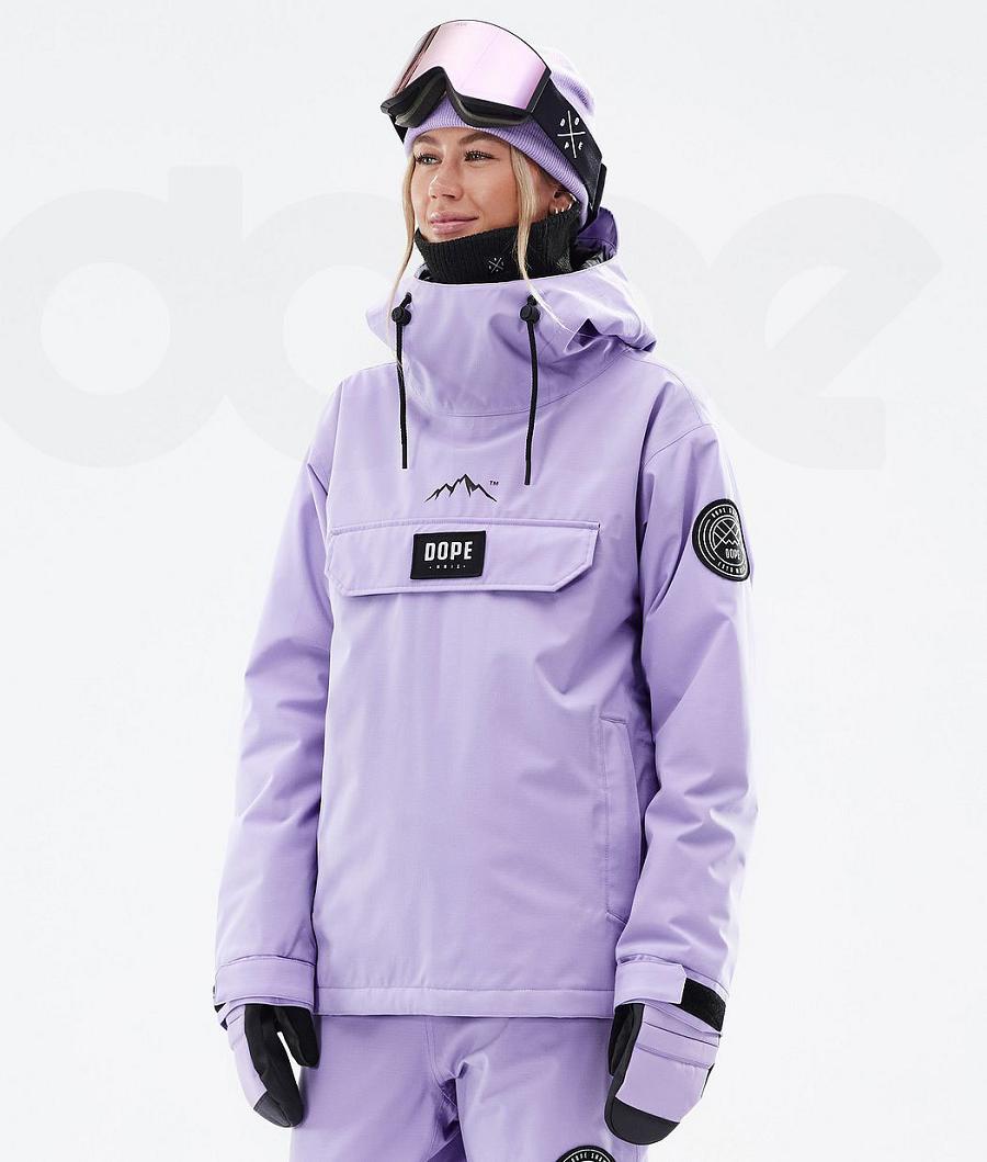 Dope Blizzard W Faded Snowboardjacken Damen Lila | CH1609MA