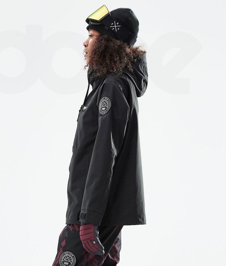 Dope Blizzard W Full Zip 2021 Skijacken Damen Schwarz | CH1433YU