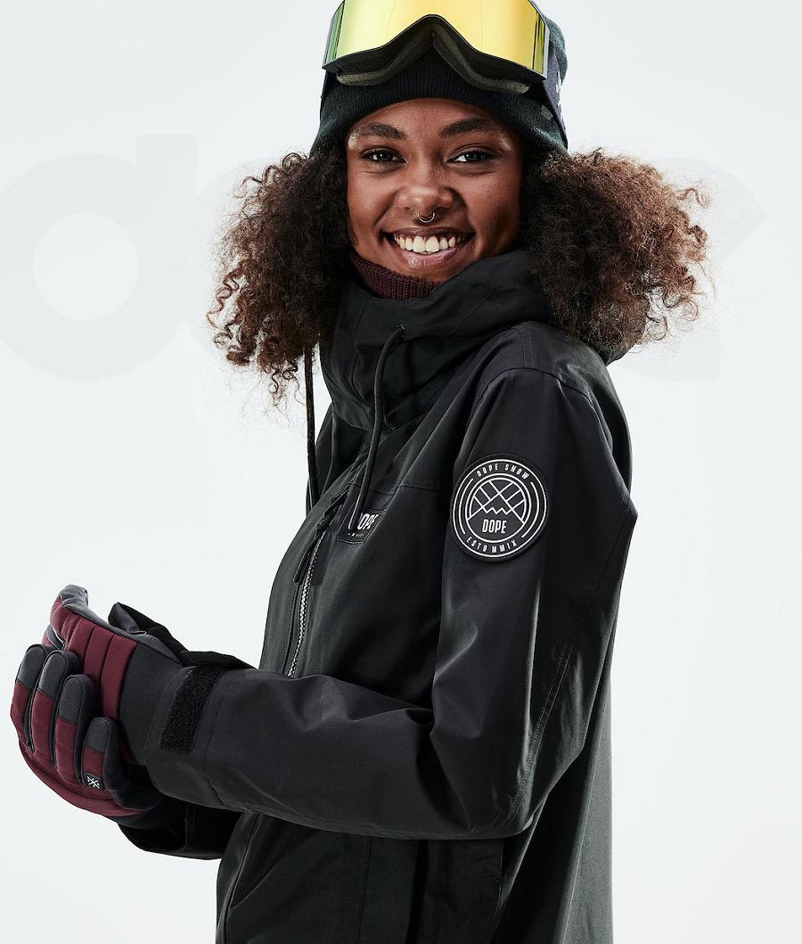 Dope Blizzard W Full Zip 2021 Snowboardjacken Damen Schwarz | CH1605CE