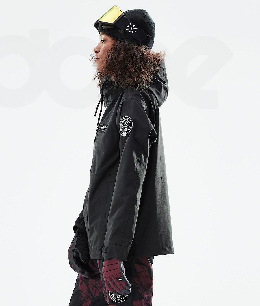 Dope Blizzard W Full Zip 2021 Snowboardjacken Damen Schwarz | CH1605CE