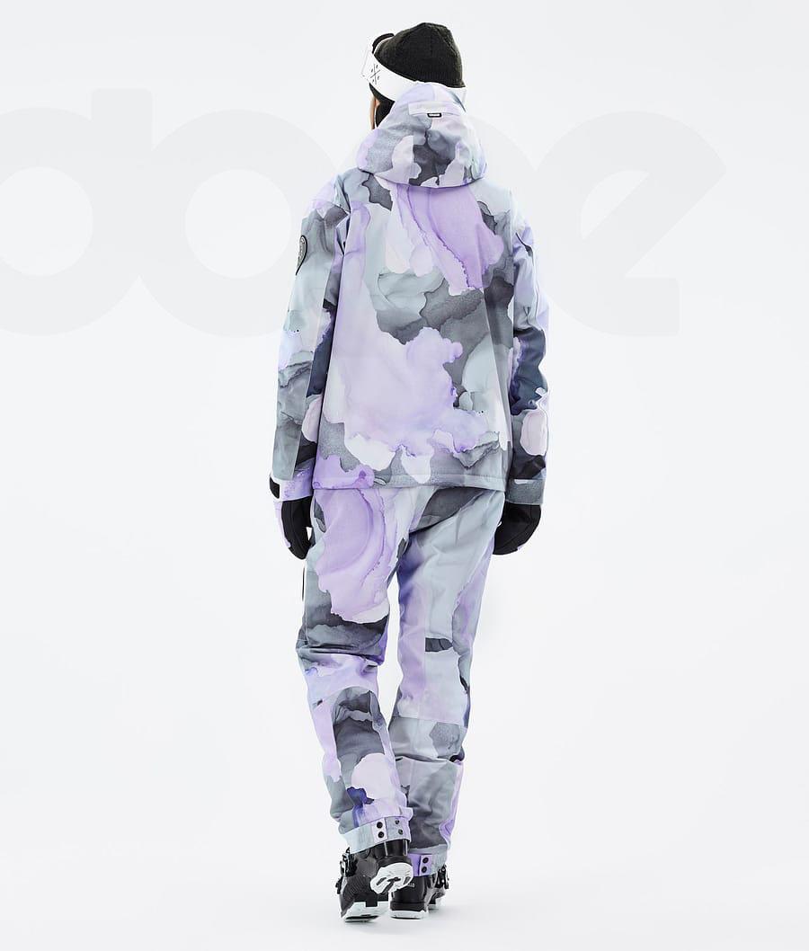 Dope Blizzard W Full Zip Skijacken Damen Lila | CH1434UT