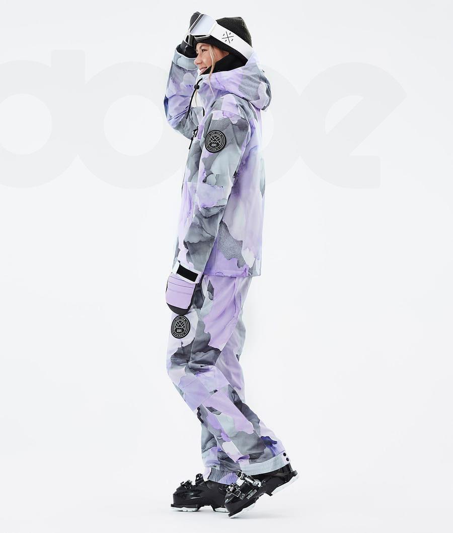 Dope Blizzard W Full Zip Skijacken Damen Lila | CH1434UT